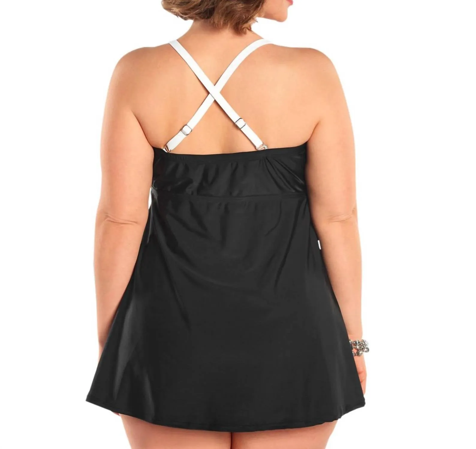 Always For Me - Plus Size Demeter Swimdress