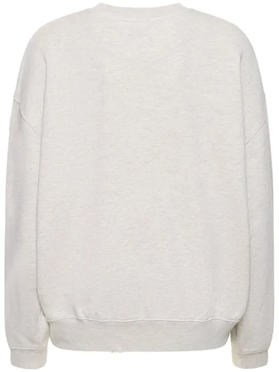 ANINE BING   Jaci California cotton sweatshirt 
