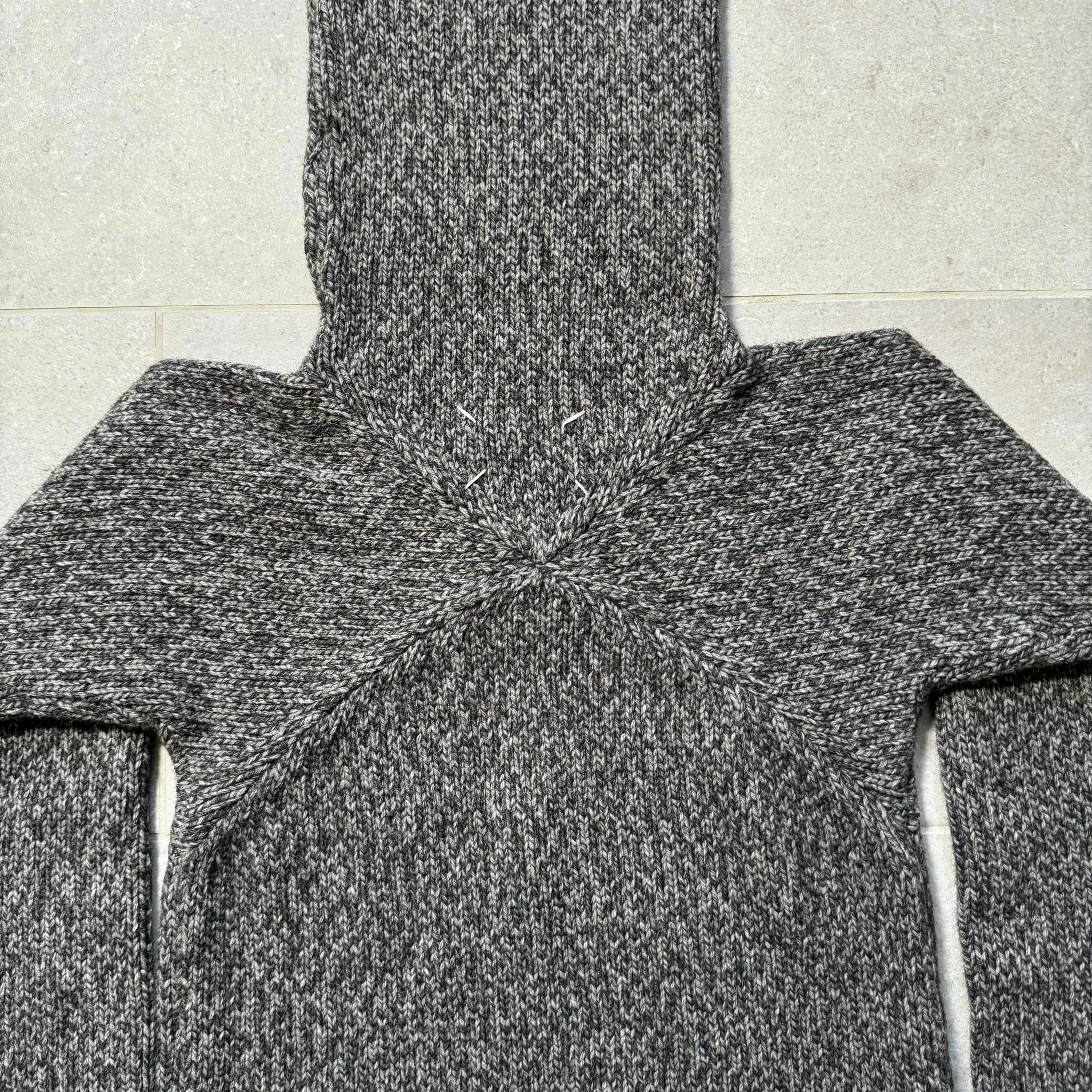 AW1998 Martin Margiela Extended Turtle Neck Knit