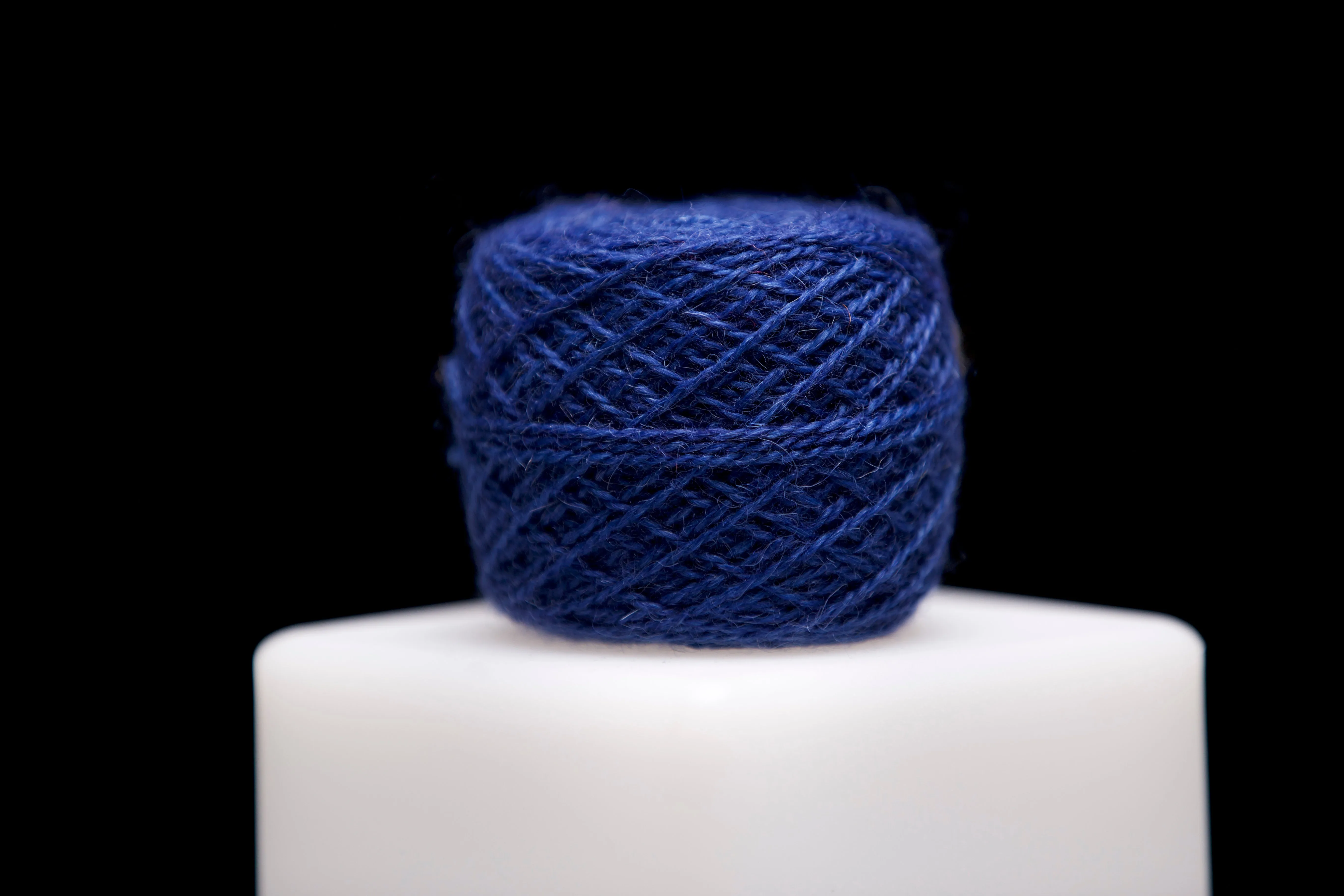 Baby Alpaca Yarn - Blue (set of 3)