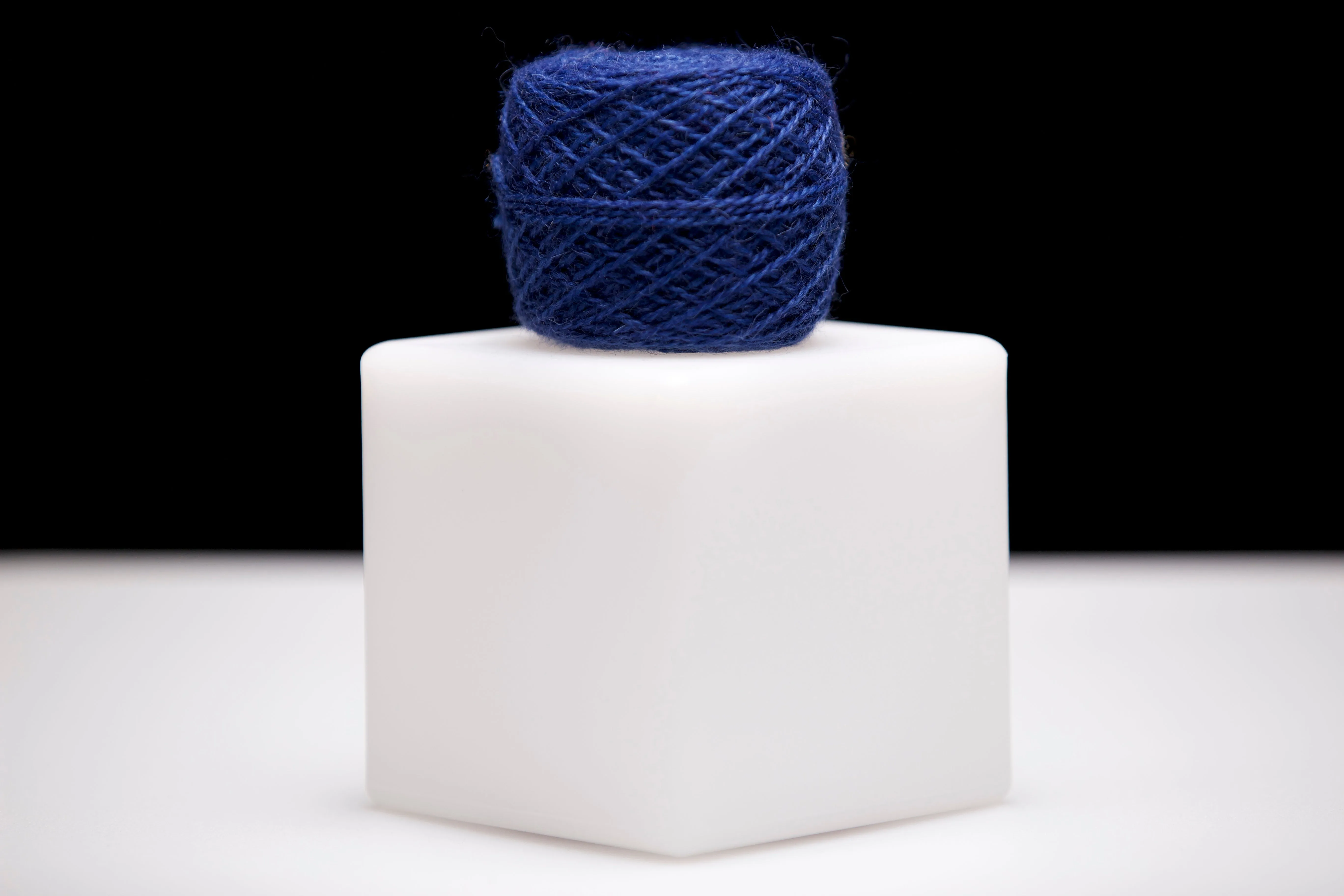 Baby Alpaca Yarn - Blue (set of 3)