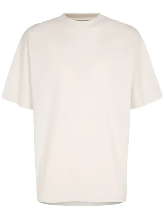 Balenciaga   Medium fit vintage jersey t-shirt 