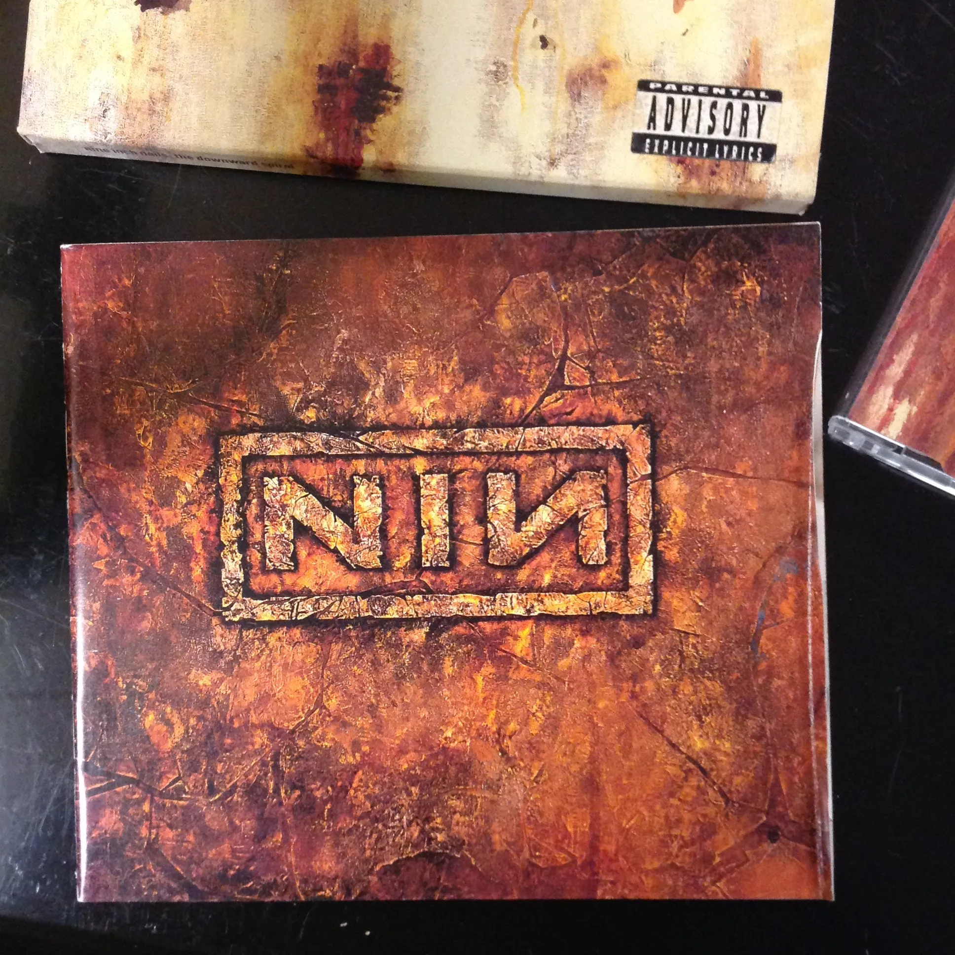 CD NIN Nine Inch Nails: The Downward Spiral 7 92346-2 halo eight