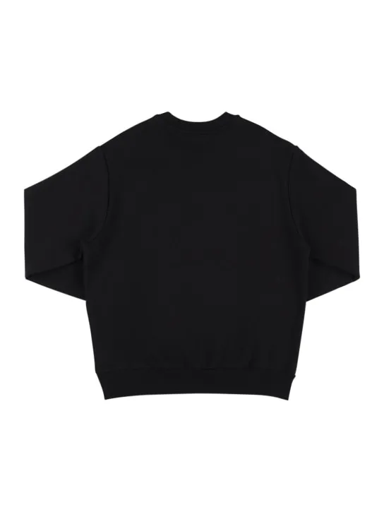 Diesel Kids   Logo print cotton sweatshirt 