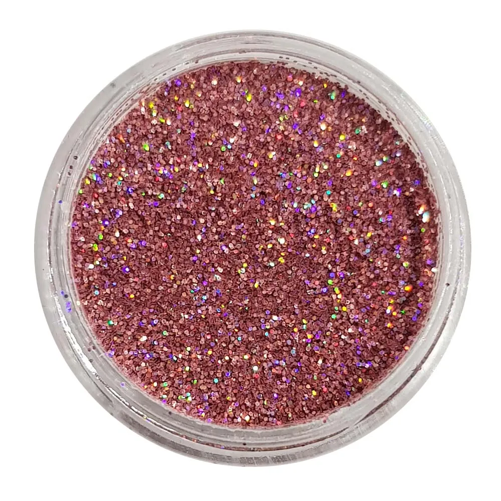 Dusky Pink Glitter (Fine Holographic Glitter) - Miss You More