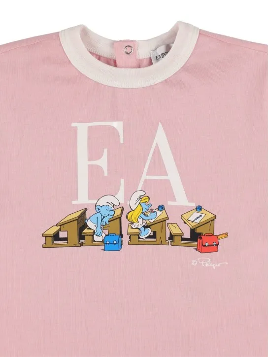 Emporio Armani   Printed cotton t-shirt 