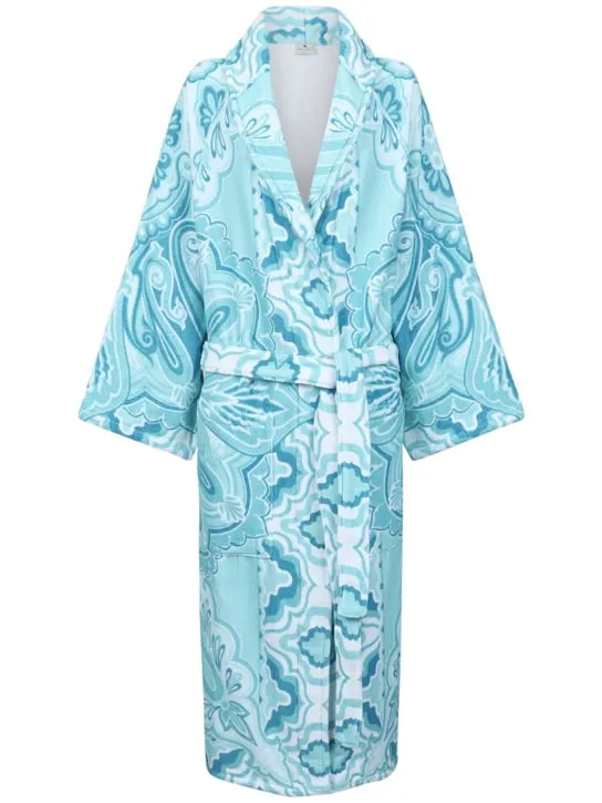 Etro   Shawl collar bathrobe 