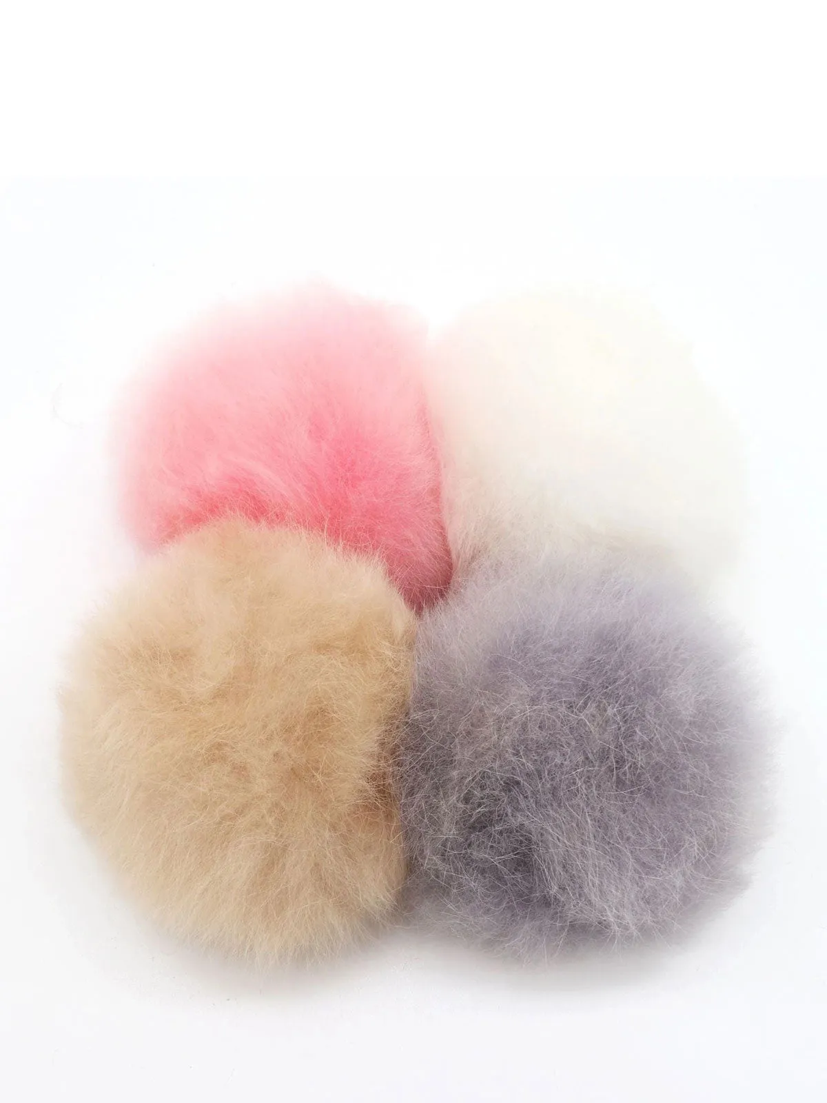 Inkari Alpaca-beige Fluffball-Keychain-Bag Charm