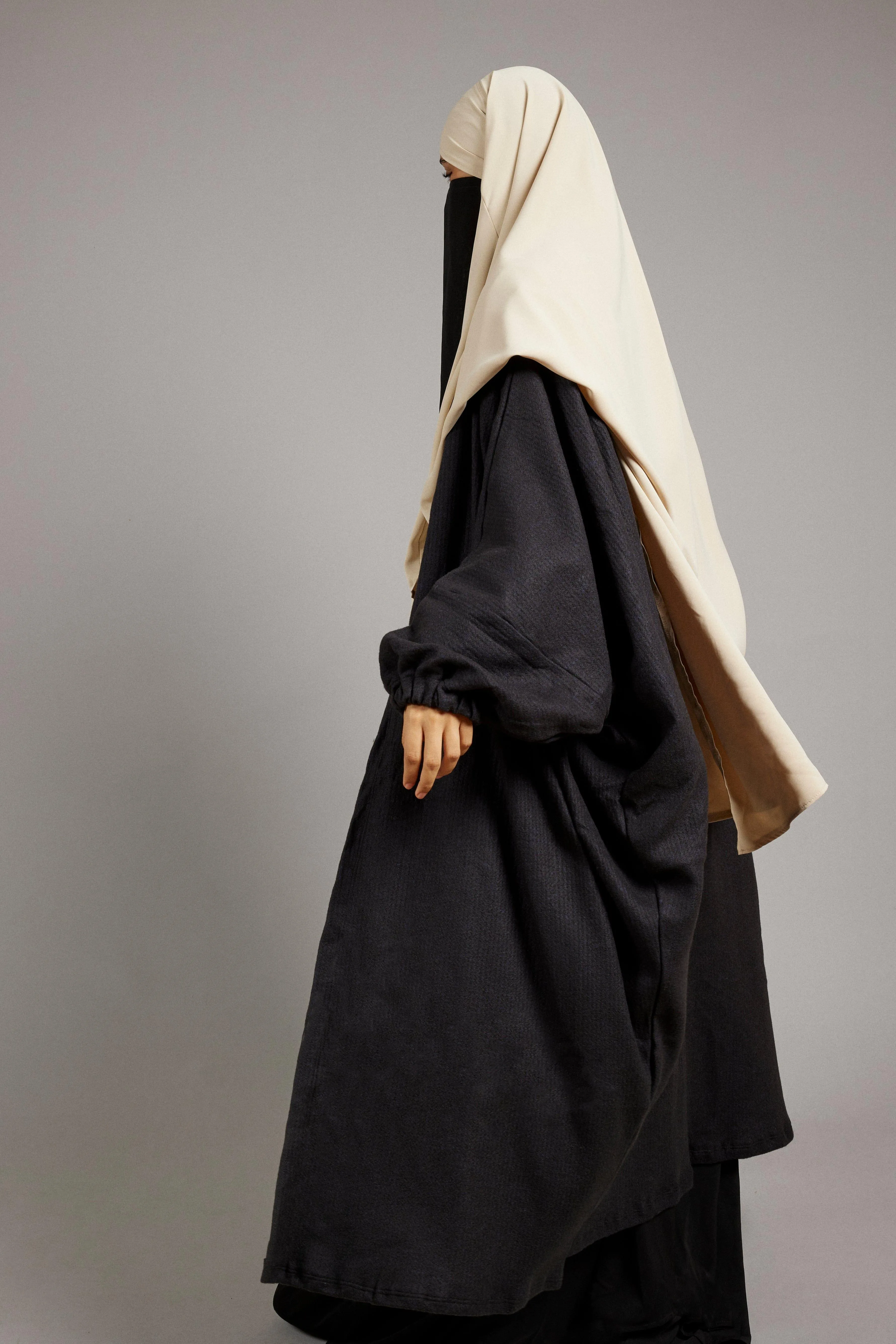 Kimono gilet côtelé - Kimono d'hiver