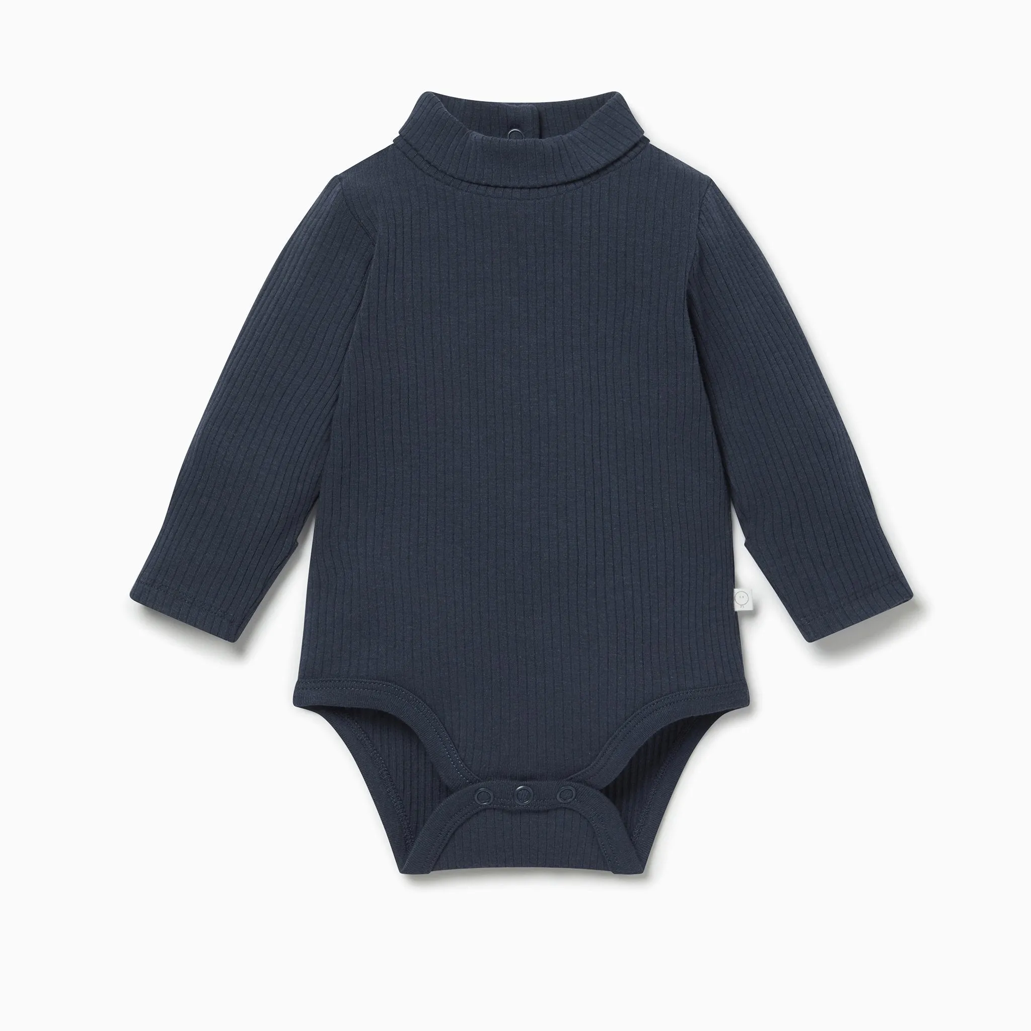 Knitted Dungarees & Roll Neck Bodysuit Outfit