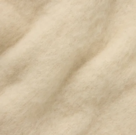 MERINO ALPACA THROW | NATURAL