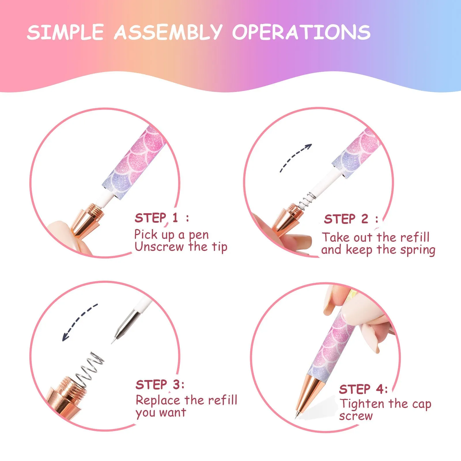 Mermaid weeding pen