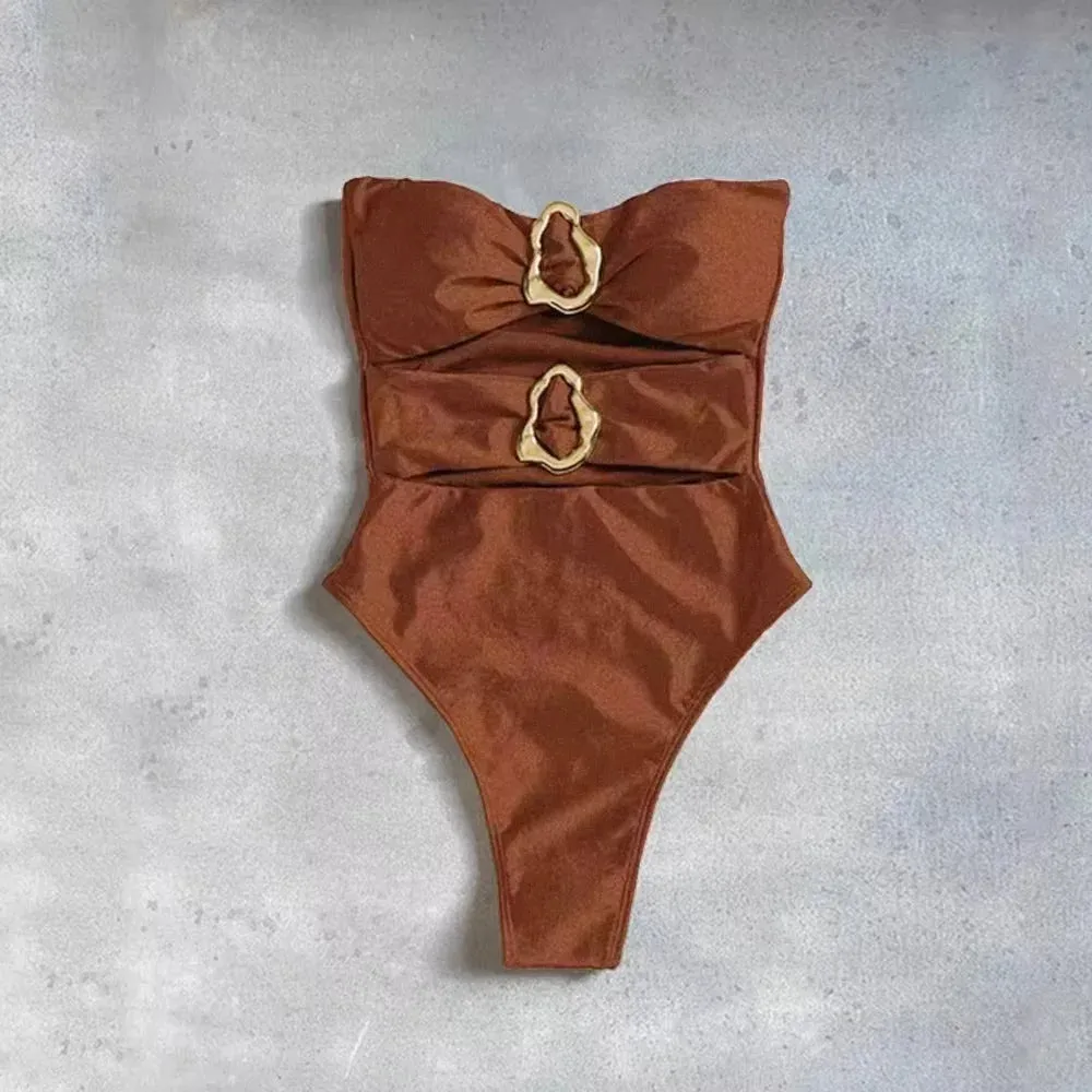 One Piece Tube  Swimsuit
