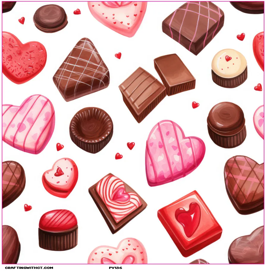 PV136 pink chocolate vinyl sheet