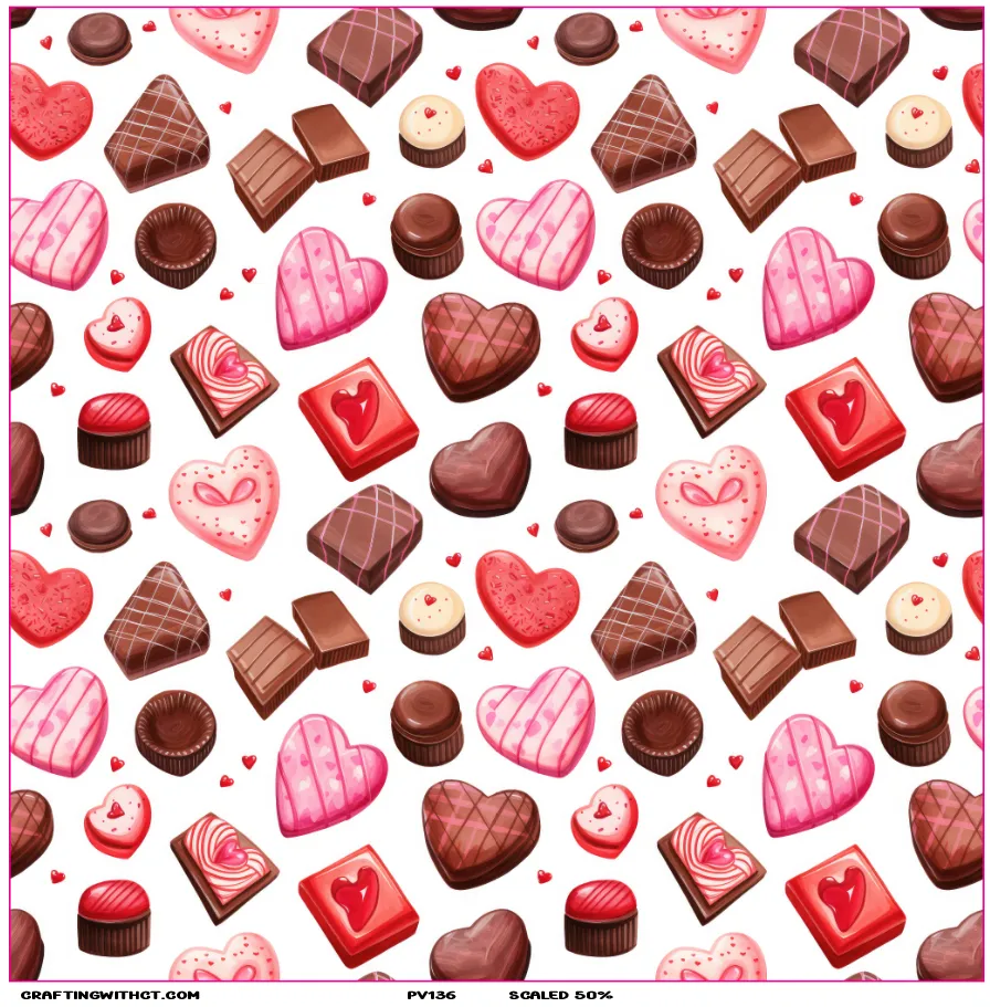 PV136 pink chocolate vinyl sheet