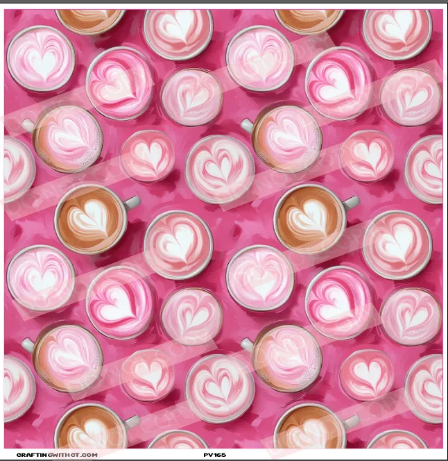 PV165 pink coffees sheet