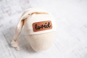 "Loved" Sparkle Sleepy Hat