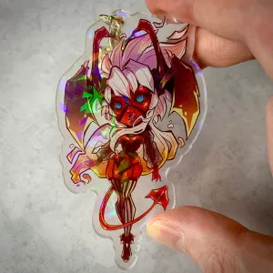 Raya Holographic Keychain