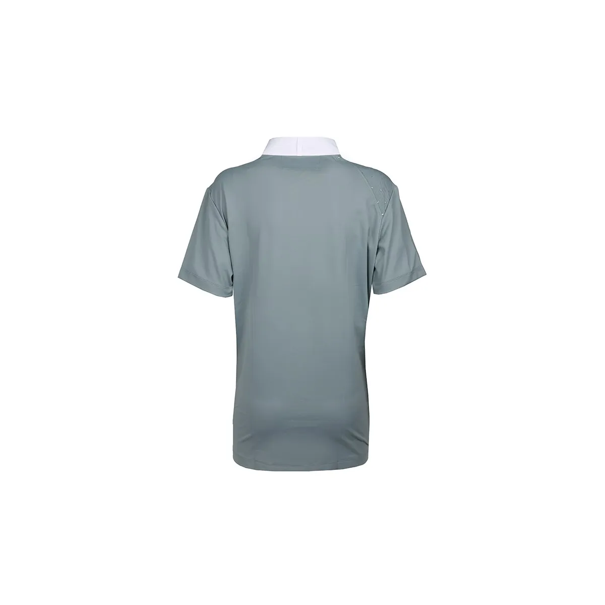 SHORT SLEEVED COMPETITION POLO WITH MANDARIN COLLAR ANIMO Women Green