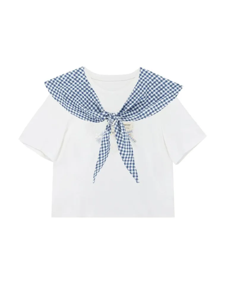 Summer Short Check T-Shirt