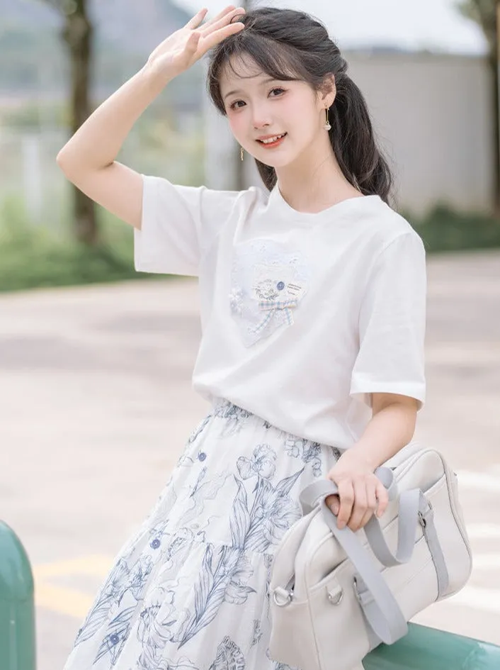 Summer Short Check T-Shirt