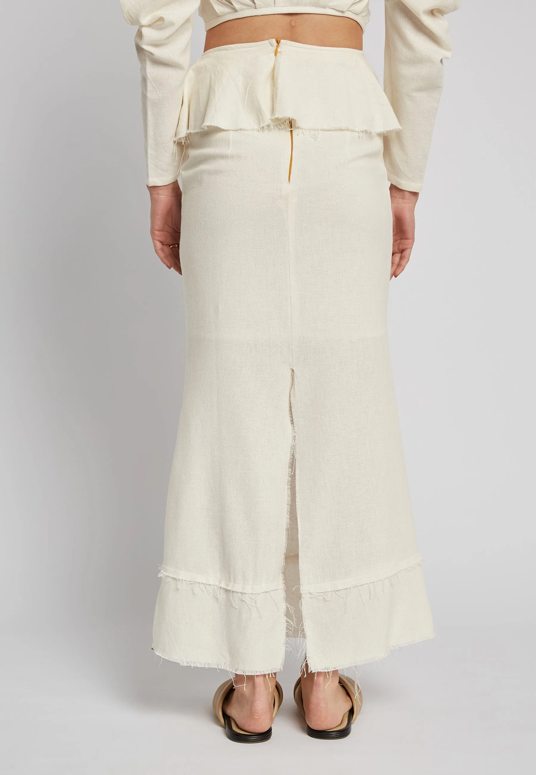 Surf White Skirt