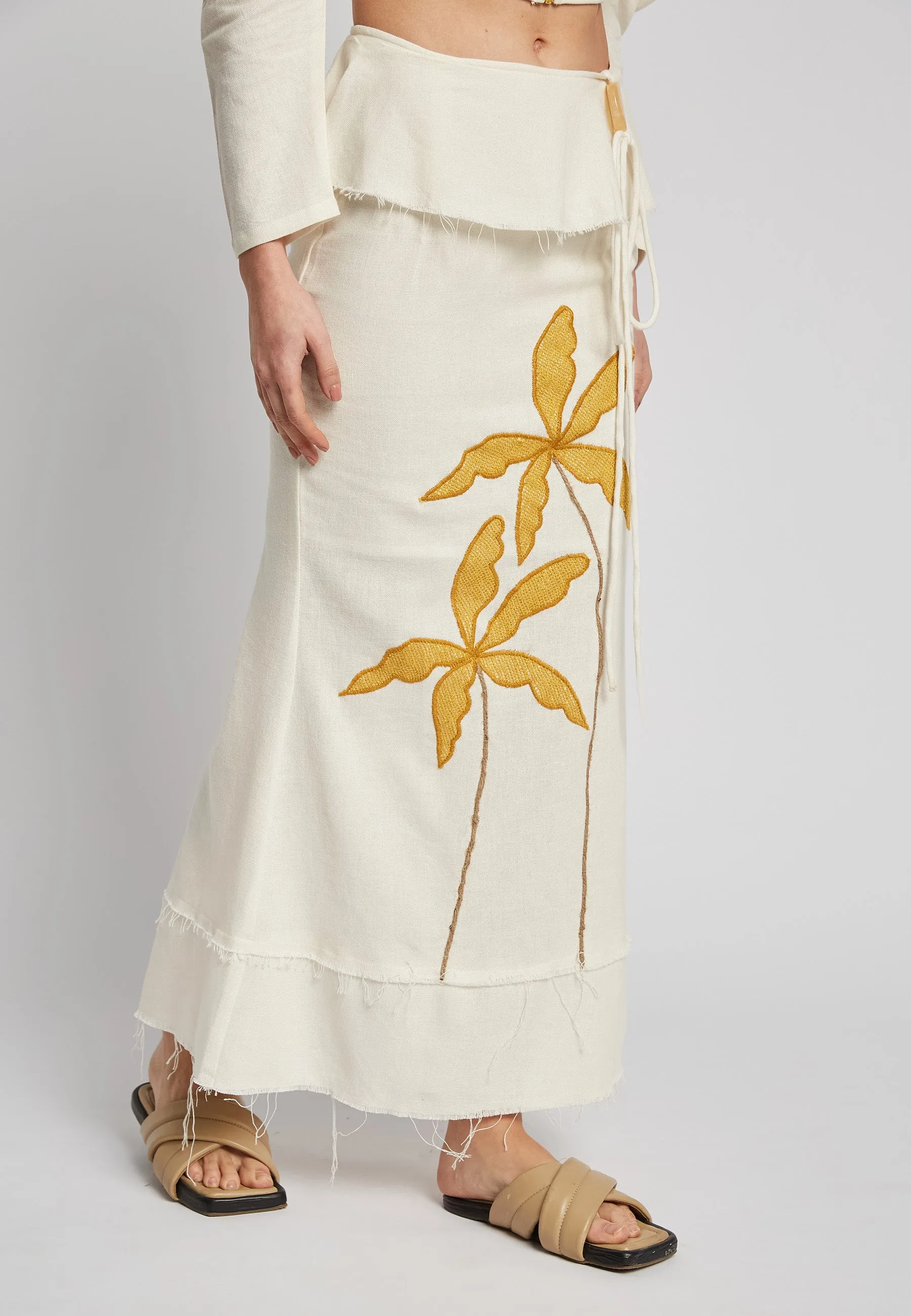 Surf White Skirt