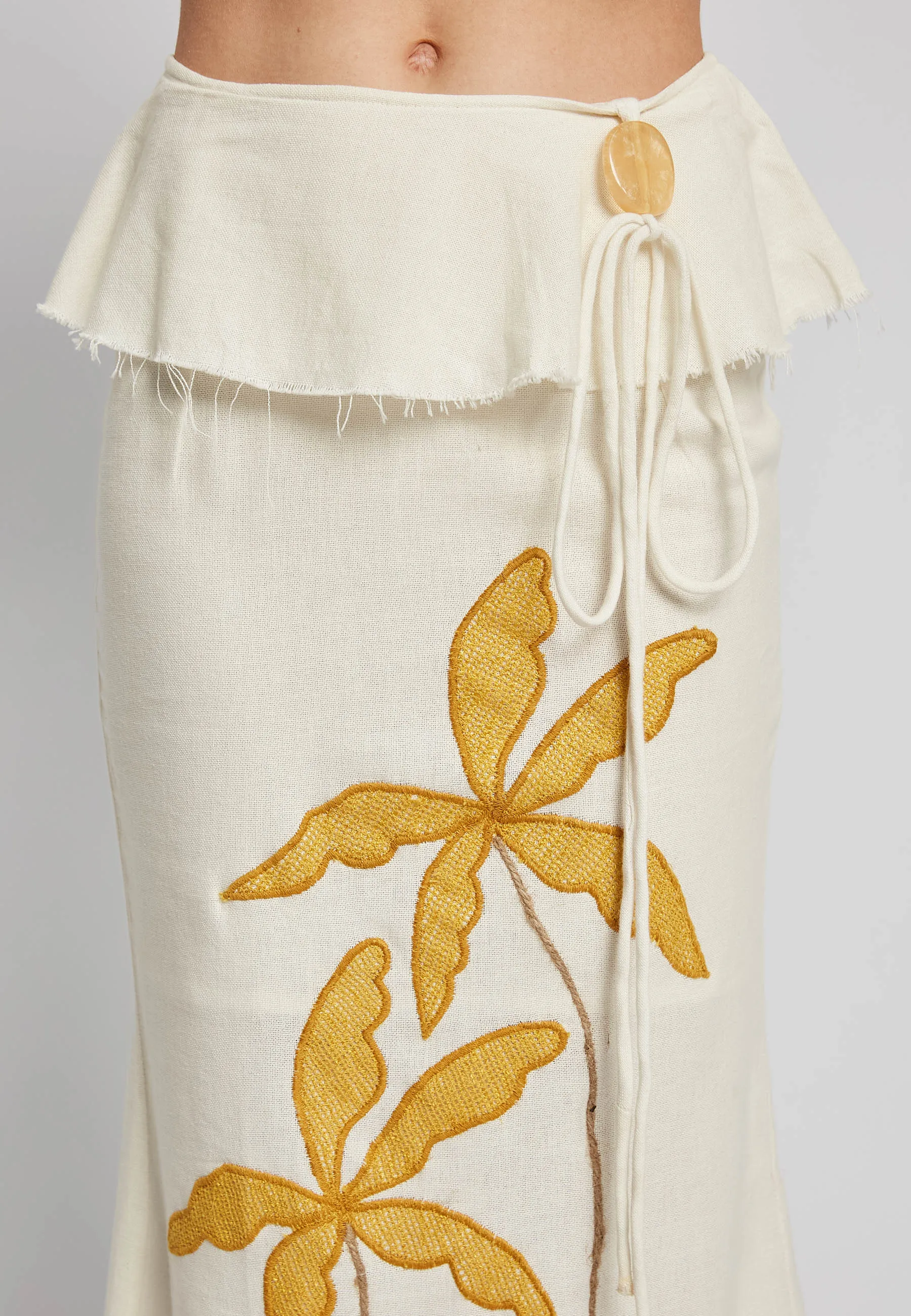 Surf White Skirt