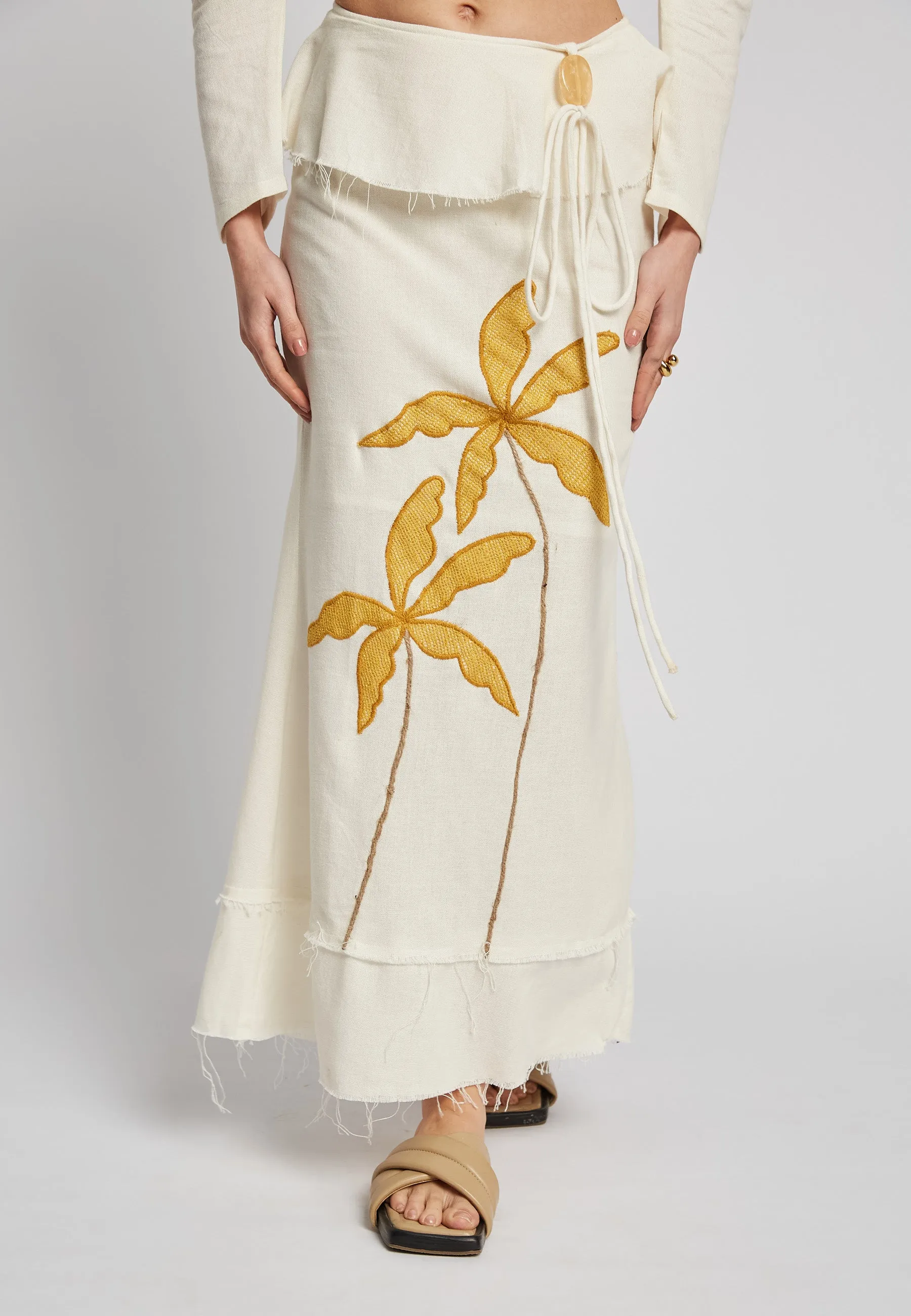 Surf White Skirt