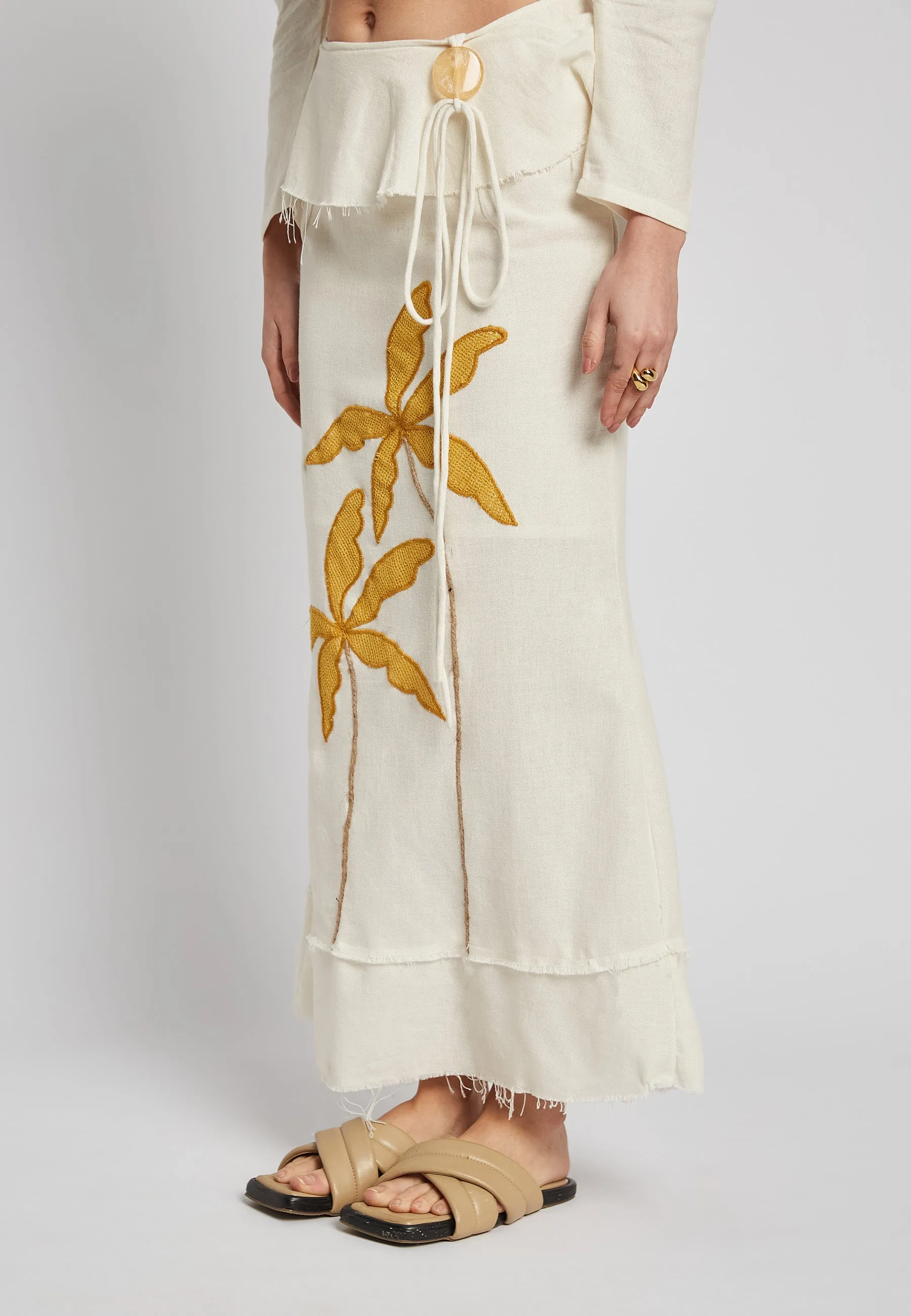 Surf White Skirt
