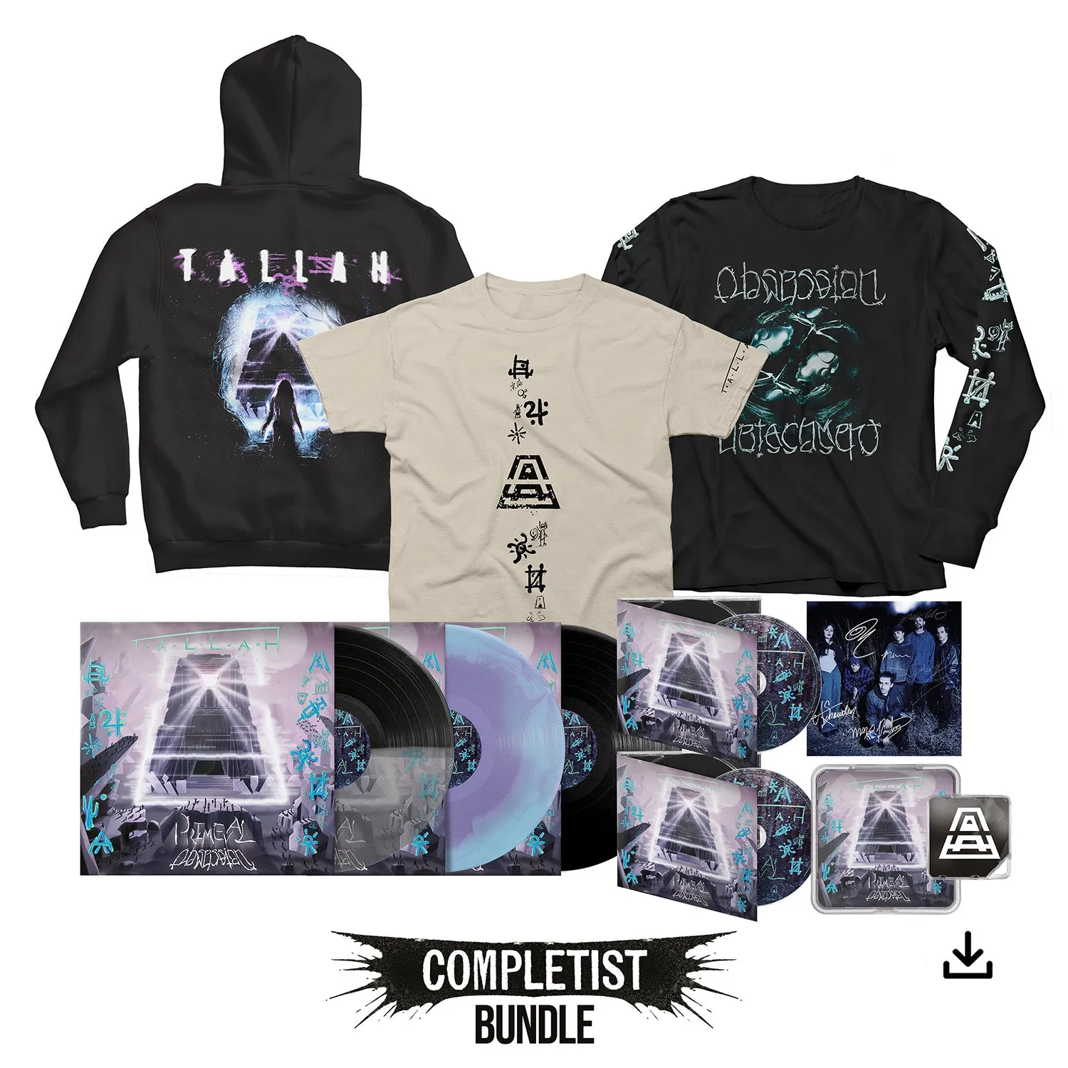 Tallah "Primeval: Obsession // Detachment" Completist Bundle inc. Download - PRE-ORDER
