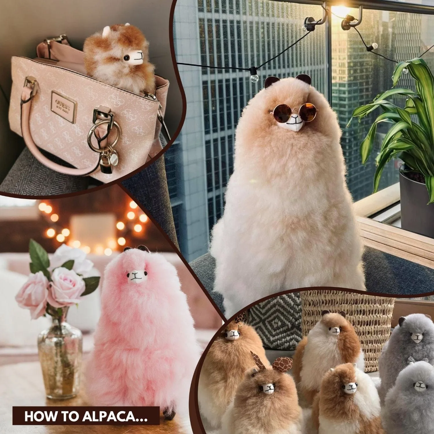 Wool Fluffy - Alpaca Stuffed Animal