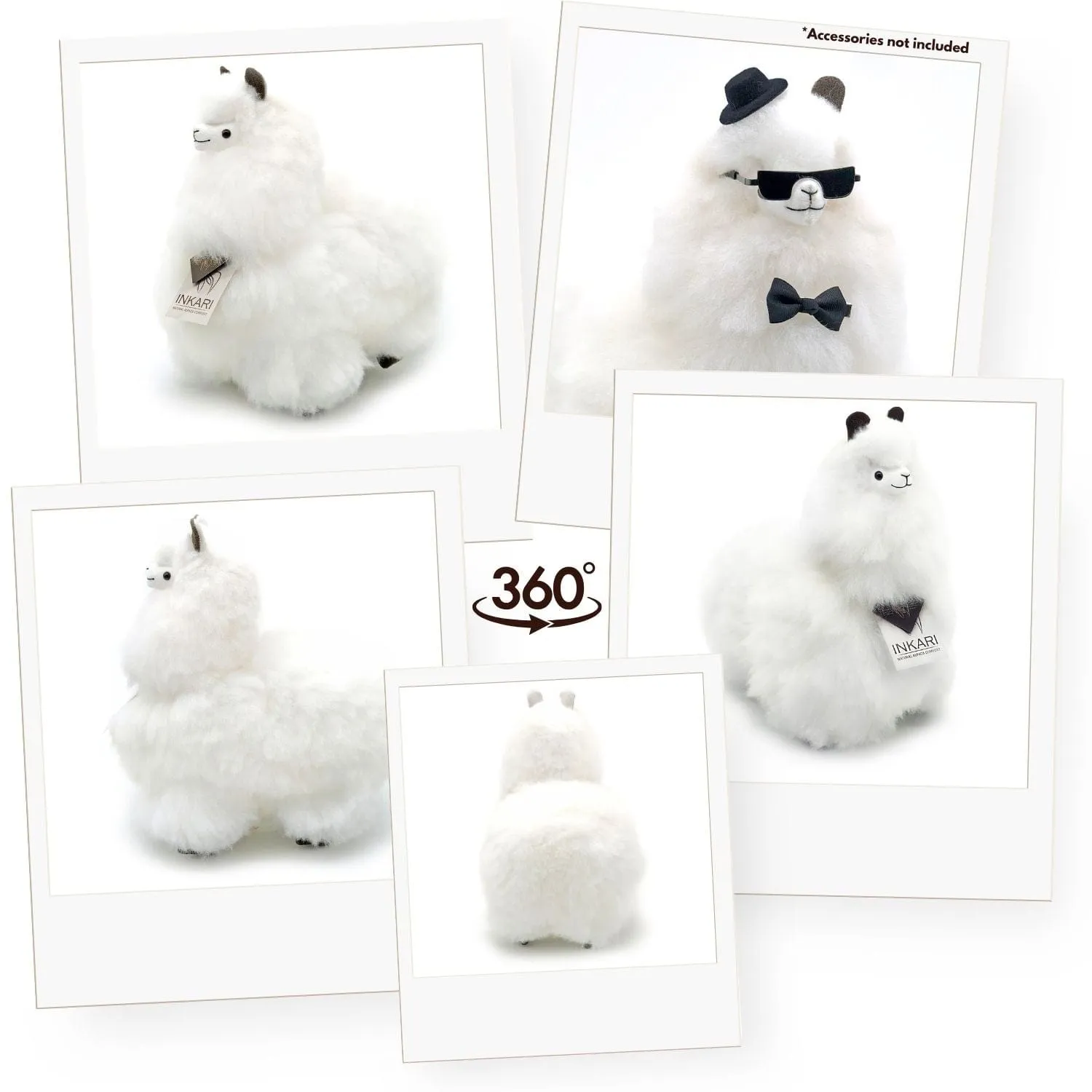 Wool Fluffy - Alpaca Stuffed Animal