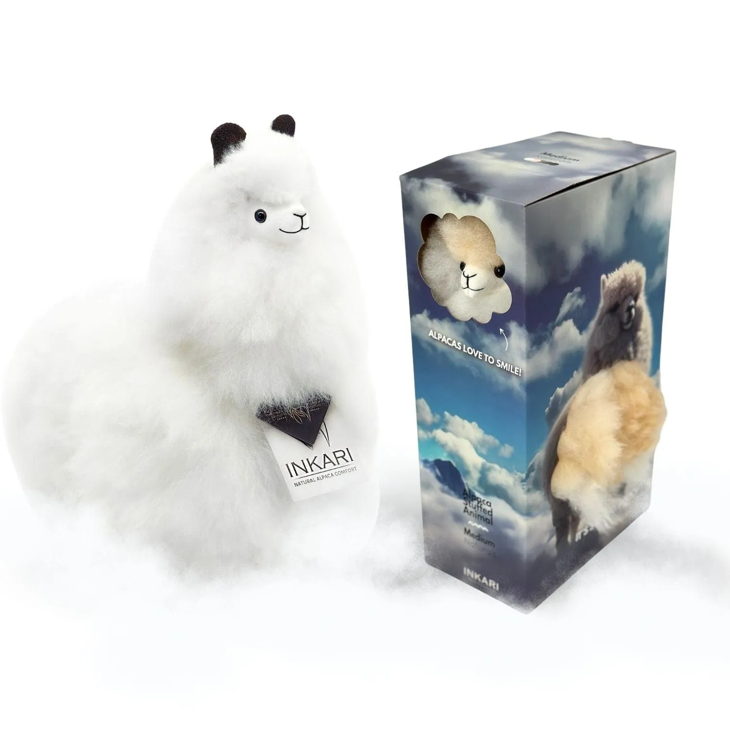 Wool Fluffy - Alpaca Stuffed Animal
