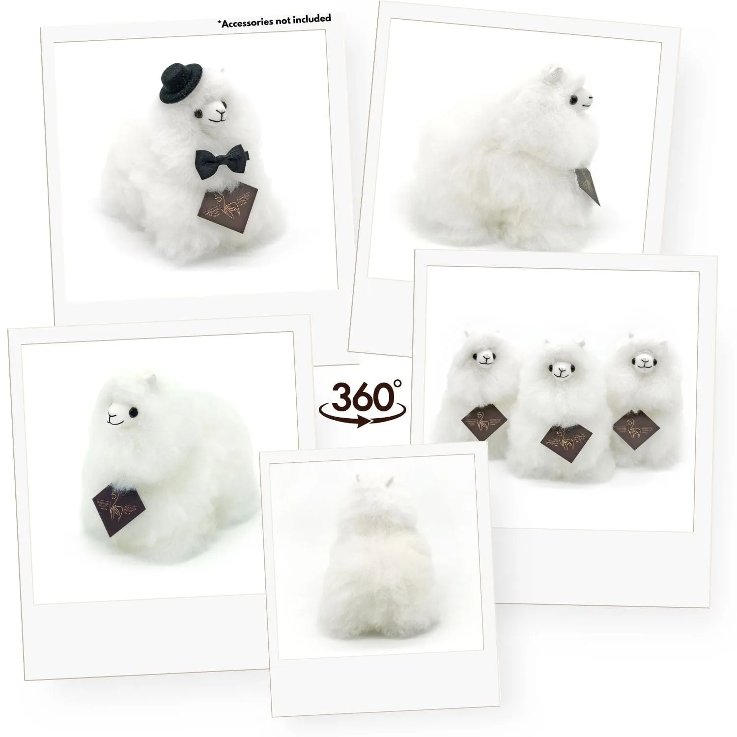 Wool Fluffy - Alpaca Stuffed Animal