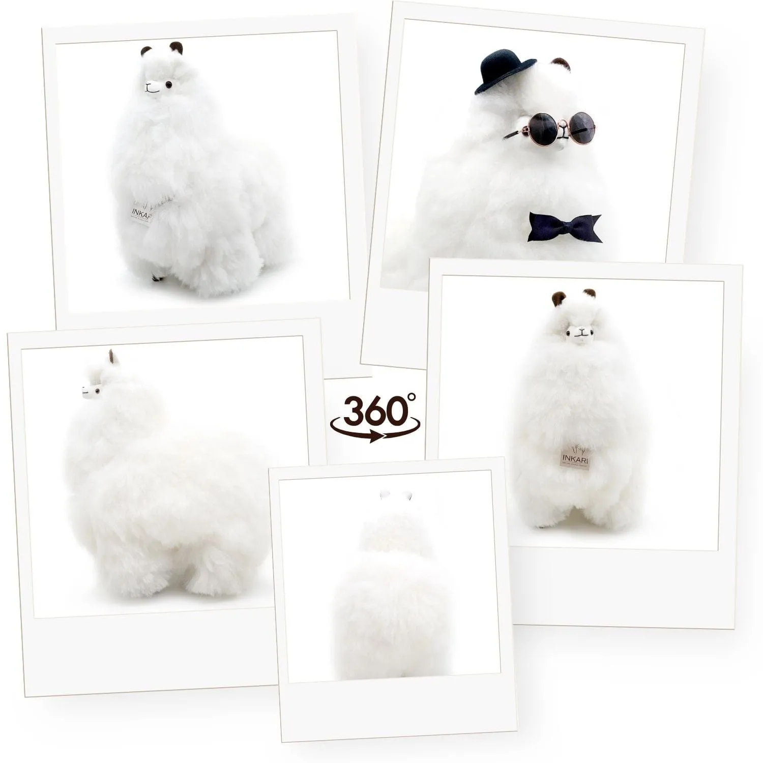 Wool Fluffy - Alpaca Stuffed Animal